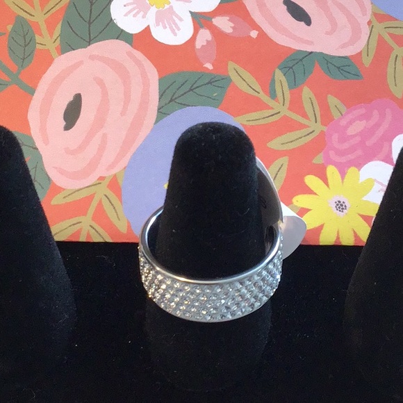 Stainless Steel Rhinestone Band - Picture 4 of 5